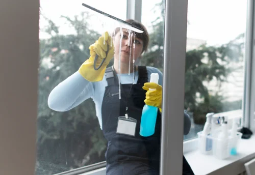 Nettoyage de vitres intérieures et extérieures à Bourganeuf